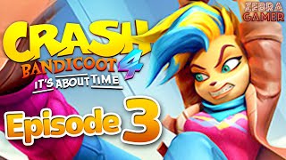 Crash Bandicoot 4 Its About Time Gameplay Walkthrough Part 3  Salty Wharf Tawna [upl. by Shirlie]