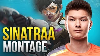 Best of Sinatraa  NA Tracer GOD  Overwatch Montage [upl. by Randi816]