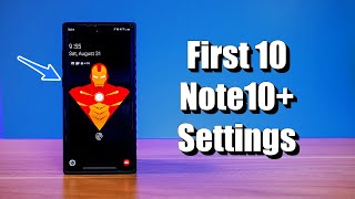 10 Galaxy Note10 Settings You Need to Change Right Now [upl. by Tessi]