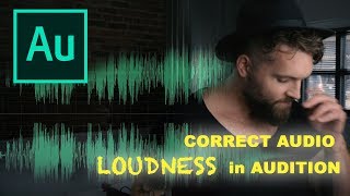 How to set your LOUDNESS using Adobe Audition Simple  Loudness Tutorial for Video [upl. by Ivie]