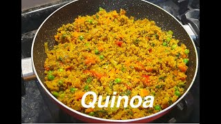 Healthy Quinoa Pulao Recipe For WeightLoss quinoarecipe weightloss proteinrich friedrice dinner [upl. by Stoneham]