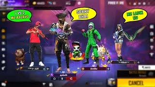 AJJUBHAI AND AMITBHAI CHALLENGED BY ENEMY  GARENA FREE FIRE [upl. by Yrrehs459]