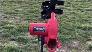 Heater Sports Base Hit Lite amp Real Baseball Pitching Machine Review Great for All Ages for Hitting [upl. by Tiemroth]