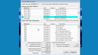 Reconcile Bank Accounts [upl. by Wager]