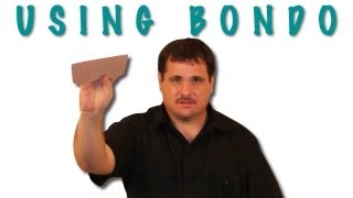 Tips For Applying and Block Sanding Bondo [upl. by Anavoig]