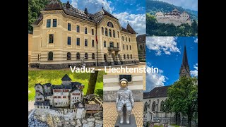 Vaduz Liechtenstein city tour [upl. by Ayalat]