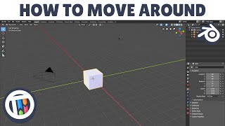 TUTORIAL Blender 28 Eevee 101 Beginners Guide  How to move  navigate around your scene [upl. by Aramac]