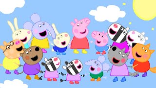 Peppa Pig Jumps to the Sky  Family Kids Cartoon [upl. by Swinton]