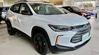 First Look Chevrolet tracker 2023 10L SUV 5 Seat  White Color  Interior and Exterior [upl. by Asilanna]