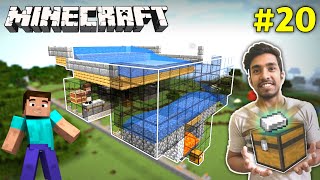 FINALLY I BUILD UNLIMITED IRON FARM  MINECRAFT GAMEPLAY 20 [upl. by Normand]