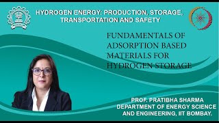 Lecture 44 Fundamentals of Adsorption based Materials for Hydrogen Storage [upl. by Arreit]