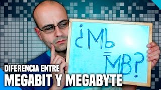 Diferencia entre Megabit Mb y Megabyte MB  Diccionario Tecnológico  La red de Mario [upl. by Nuajed63]