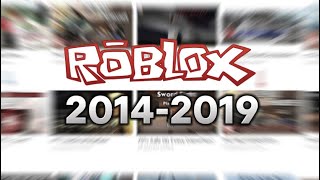 20142019 Roblox nostalgia [upl. by Atolrac447]