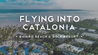 Flying into Catalonia Bávaro Beach  Drone FPV [upl. by Coffeng]