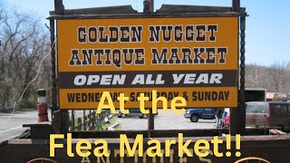 The Golden Nugget Antique Flea Market in Lambertville NJ [upl. by Ecnarolf]