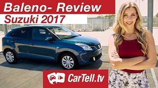 2017 Suzuki Baleno Review  CarTelltv [upl. by Supat284]