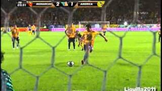 Monarcas Morelia vs America 32 Cuartos De Final Liguilla 2011 080511 [upl. by Naenaj]