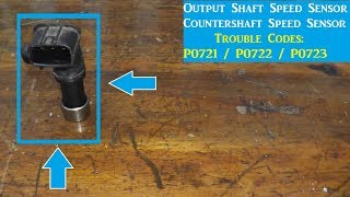 Output Shaft Speed Sensor Replacement P0721  P0722  P0723 [upl. by Roath]