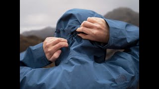 The North Face Dryzzle Rain Jacket Closer look and features reviewoverview [upl. by Htesil20]