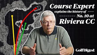 Why Riviera CCs Drivable 10th Hole Still Tricks Tour Players  The Hole At  Golf Digest [upl. by Enilrad215]