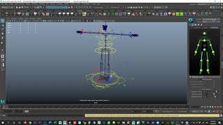 Retargeting Motion Captue Data to a Custom Rig in Maya 23 [upl. by Alisia]