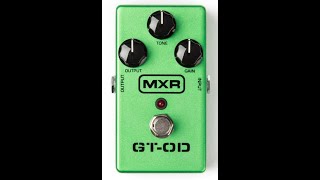 MXR GTOD Demo amp Review [upl. by Assilram17]