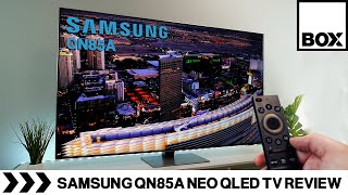 Samsung QN85A 4K Neo QLED TV Review  65quot [upl. by Yrred57]