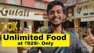 GULATI RESTAURANT  DELHI FOOD VLOG  Unlimited Food Buffett [upl. by Rolph]