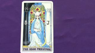 High Priestess Major Arcana 2 Meaning and Interpretation in a Tarot Reading [upl. by Mill]