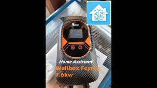 Wallbox feyree 76Kw 32A home assistant [upl. by Castorina]