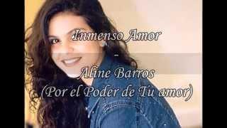 Aline Barros  Inmenso Amor Letra [upl. by Shyamal112]