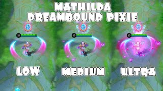 Mathilda Dreambound Pixie in Different Graphics Settings [upl. by Norehc]