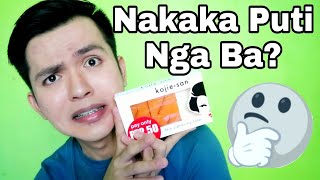 Kojie San Soap Review  Nakakaputi Nga Ba [upl. by Courtland600]