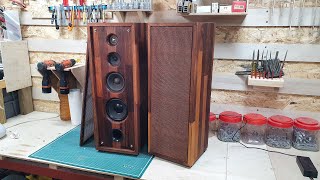 스피커 DIY 4 WAY SPEAKER [upl. by Anaira129]