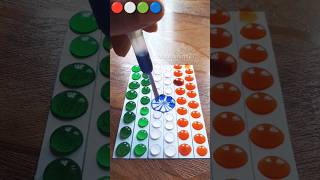 Colour mix video 6🇮🇳⚪🔵🧡colour mix karke kaun sa colourbanta haicolouronline colorfulmixing [upl. by Etselec623]