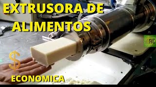 Maquina Extrusora para alimentosMaquinas de extrusión [upl. by Dusen862]