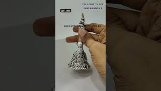 Silver Ganta  Silver regular Bells  Silver Bells Silver antik Bells shoppingonline shopping [upl. by At]