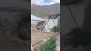 🚨En video así fue el fuerte vendaval que se registró en Villa de Leyva [upl. by Dworman831]