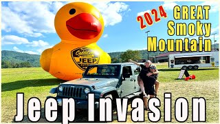 Great Smoky Mountain Jeep Invasion 2024  Pigeon Forge [upl. by Ohploda637]