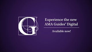 AMA Guides® Digital – Evaluation of Permanent Impairment [upl. by Gilba]