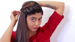 3 Easy Summer Hairstyle  Easy Hairstyle step by step tutorial 2018  RINKAL SONI [upl. by Aihgn]