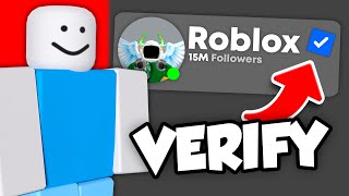 How To Get VERIFIED BADGE On Roblox [upl. by Yttocs63]