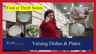 Pricing Antique Plates Dishes amp China Sets by Dr Lori [upl. by Schweiker]