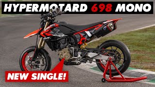 New 2024 Ducati Hypermotard 698 Mono Unveiled Everything You Need To Know [upl. by Carree]