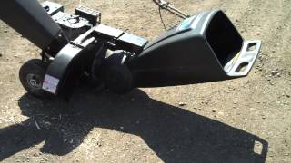 Wood Chipper 10 HP Yard Machine By MTD [upl. by Nancey435]