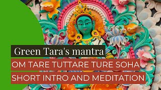 Green Tara Dolma mantra teaching and meditation 💚 [upl. by Martynne]