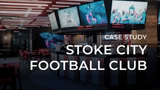 Transforming Stoke City FCs Sports Bar with CuttingEdge AV Solutions w Connect Anything [upl. by Fredric]