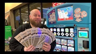 I SPENT 100 on MILLION DOLLAR EXTRAVAGANZA Lottery Tickets and WON [upl. by Melburn166]