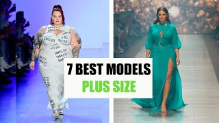 7 Best PLUS SIZE fashion models FROM 150 TO 60 Kilos  MINIMAL STYLE [upl. by Linn]