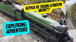 Koyla ki Train London Mein Ride for an adventurous trip if you in Londonickenhamminiaturerailway [upl. by Kleeman]